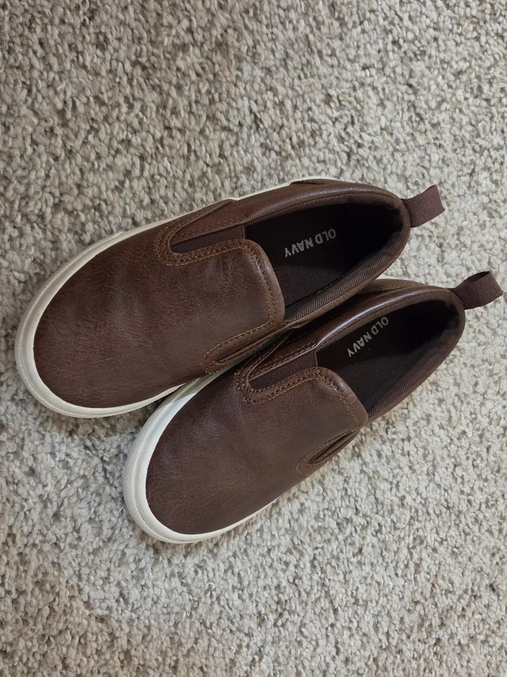 Old Navy Toddler Brown Slip-On Sneakers